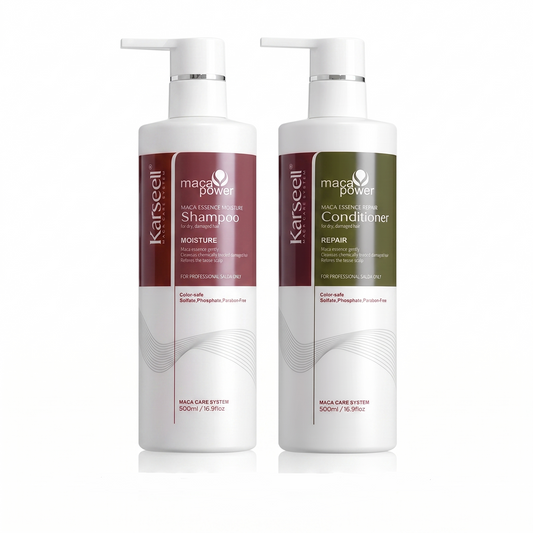 Combo Karseell Maca Power – Shampoo + Acondicionador (500ml c/u)