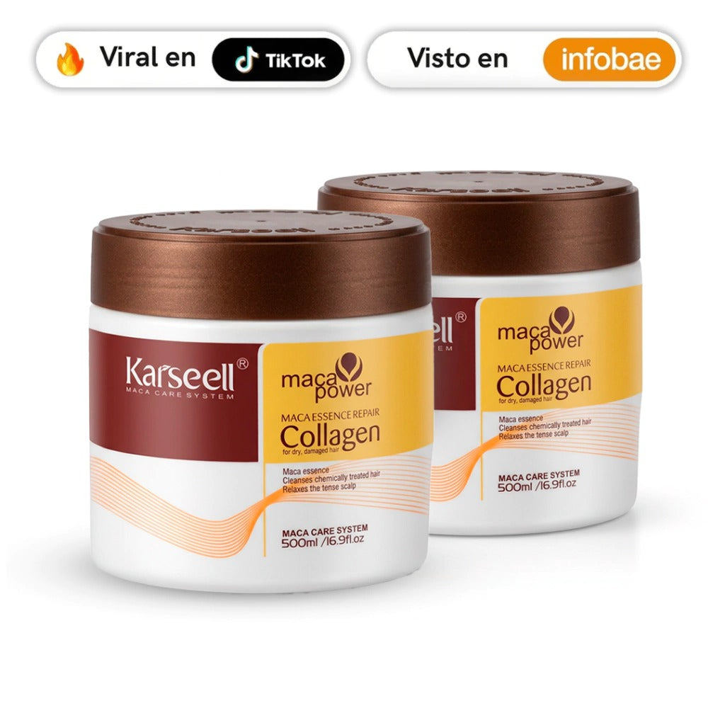 Set de 2 Karseell Collagen Hair Treatment
