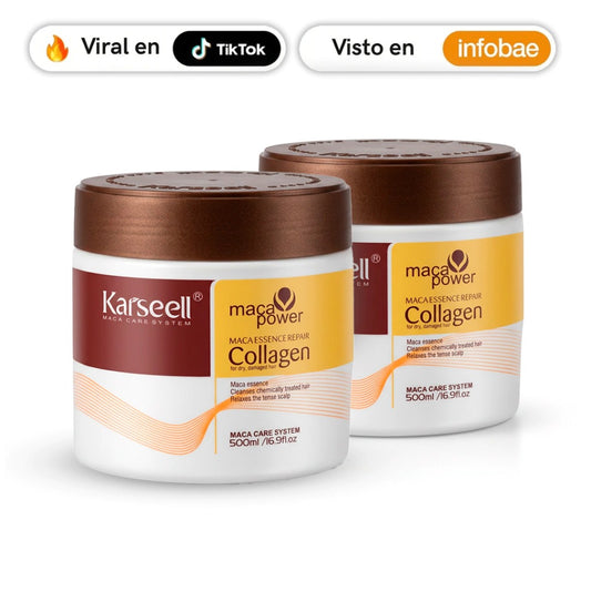 Set de 2 Karseell Collagen Hair Treatment