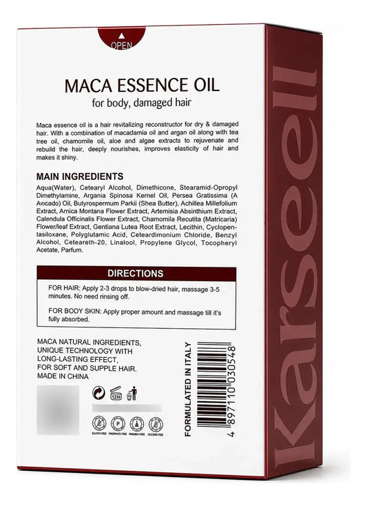 Karseell Maca Essence Oil (Suero Reparador Premium)