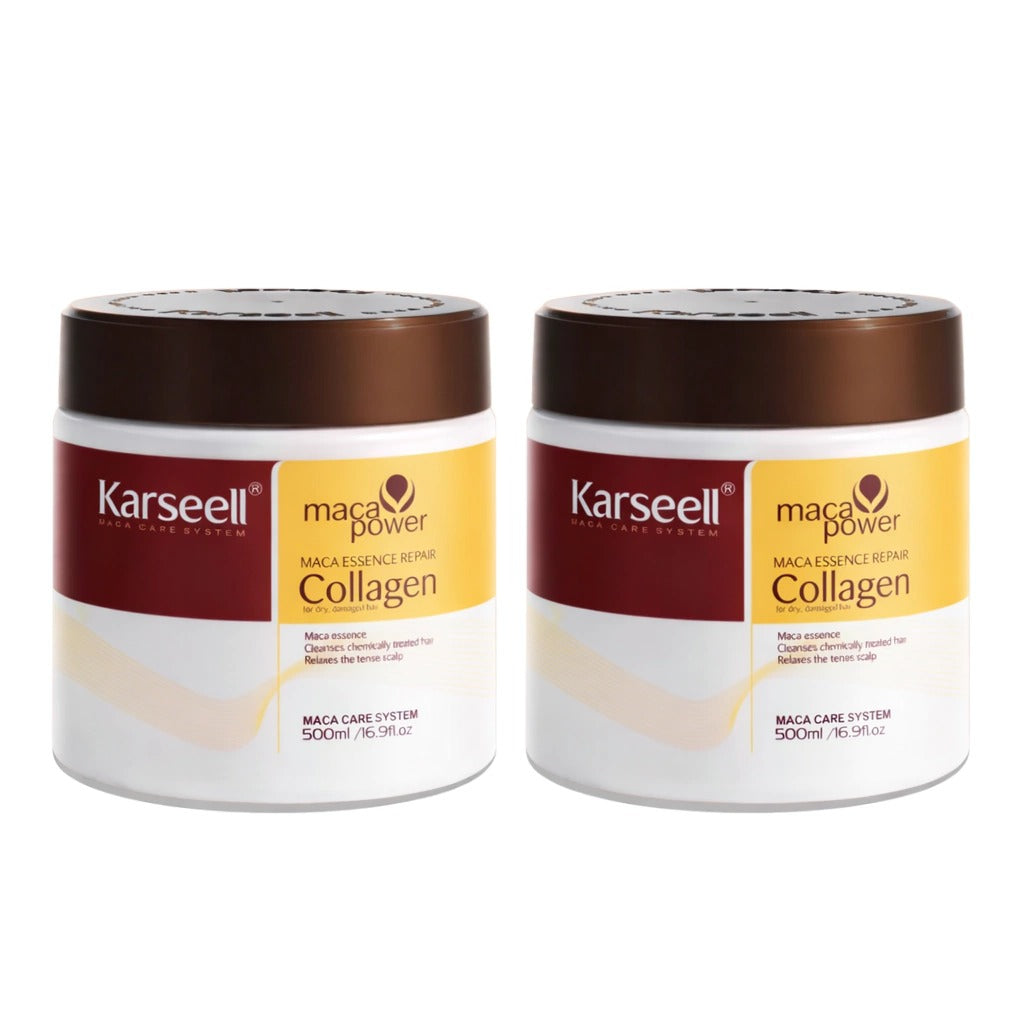 Set de 2 Karseell Collagen Hair Treatment